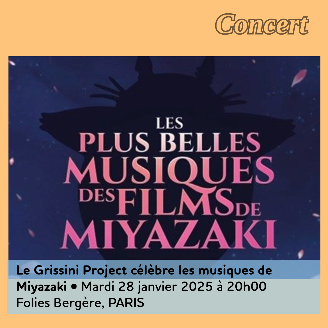 ,@,miyazaki,hisaishi, - Le Grissini Project célèbre les musiques de Miyazaki